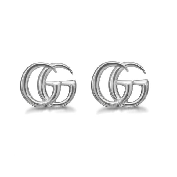 Gucci Jewelry - Gucci Double G Stud Earrings 925 Sterling Silver